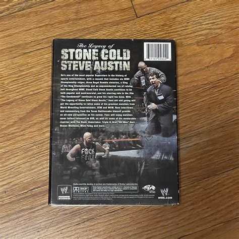 wwe THE LEGACY OF STONE COLD STEVE AUSTIN 3-DISC SET dvd wrestling