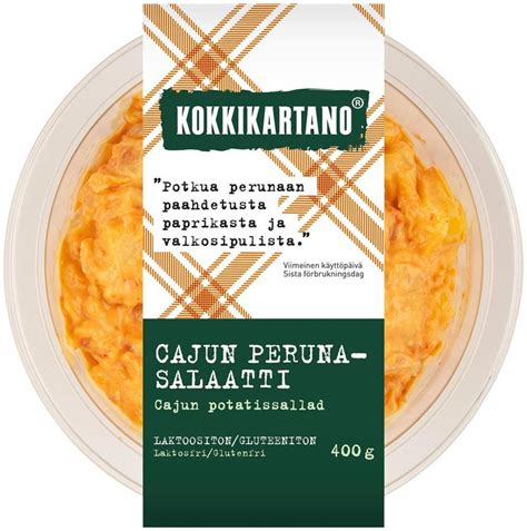 Kokkikartano Cajun Perunasalaatti G S Kaupat Ruoan Verkkokauppa