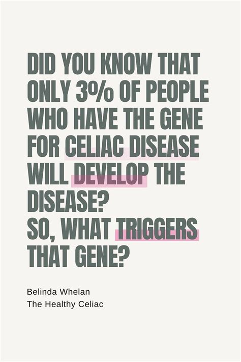 What Triggers The Celiac Disease Gene