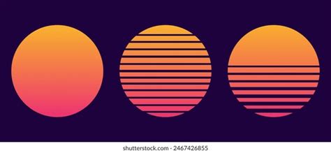 3,439 80s Sunset Ocean Images, Stock Photos, 3D objects, & Vectors ...