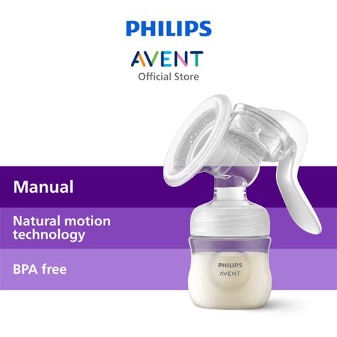 PHILIPS AVENT Manual Breast Pump SCF430 01 Lazada Singapore