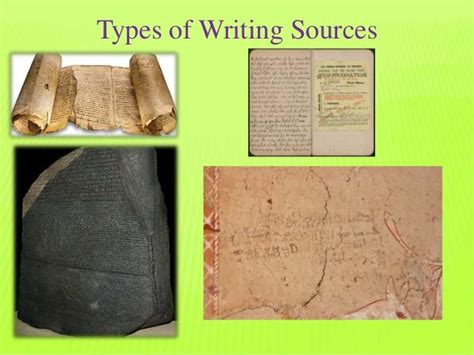 History Sources Archaeology Primary And Secondary Sources