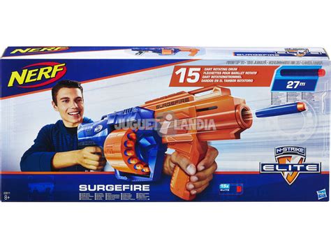 Nerf Elite Nstrike Surgefire Hasbro E0011 Juguetilandia