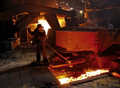 Smelter workers Stock Photo 02 free download