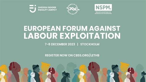 Registration Opens For European Forum Against Labour Exploitation Cbss