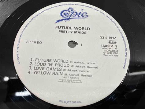 Yahoo Lp Rockpretty Maids Future World