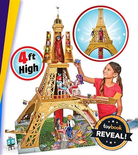 Miraculous Ladybug Paris Heroez Eiffel Tower Playset Youloveit