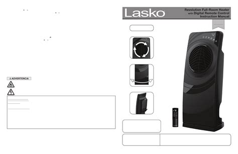 Lasko Elite Collection Revolution CC23630 Handleiding 4 Pagina S