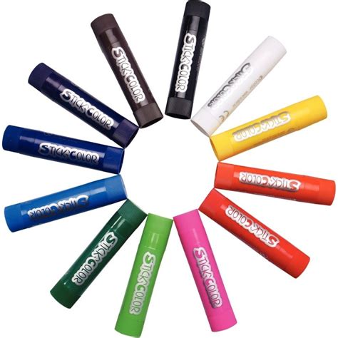 Boite De Sticks De Gouache Coloris Assortis Milbulles