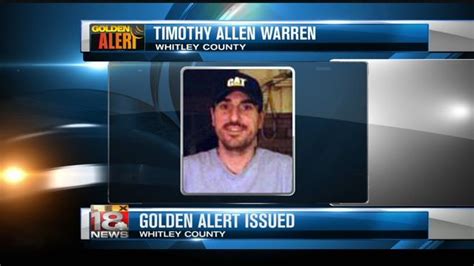 Missing Person Golden Alert Issued For Whitley County Man Liar Catchers