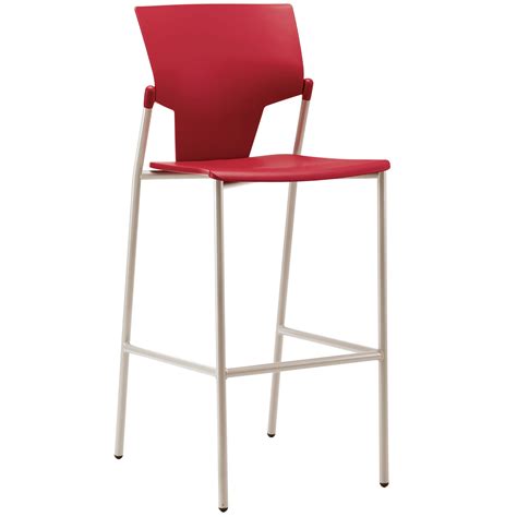 Pledge Ikon Polypropylene Leg Stool Bistro Canteen Seating