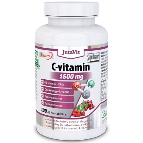 Jutavit C Vitamin Mg D Cink Tabletta Db V S Rl S