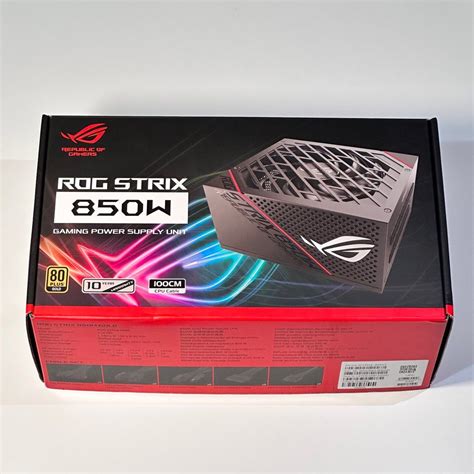 [可送貨] Asus Rog Strix 850w 80 Plus Gold 金牌火牛 電腦＆科技 電腦周邊及配件 電腦周邊產品 Carousell