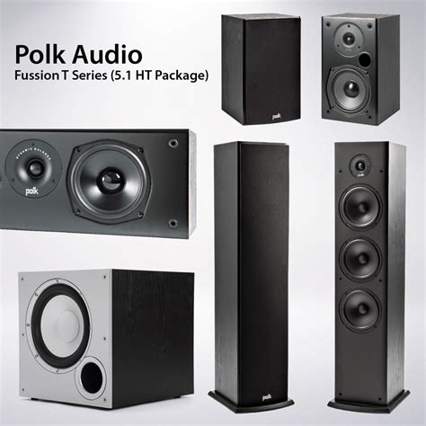 Polk Audio Channel Home Theater System With Powered Subwoofer Two 2