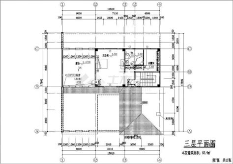 某地三层坡屋顶别墅建筑设计方案图别墅建筑土木在线