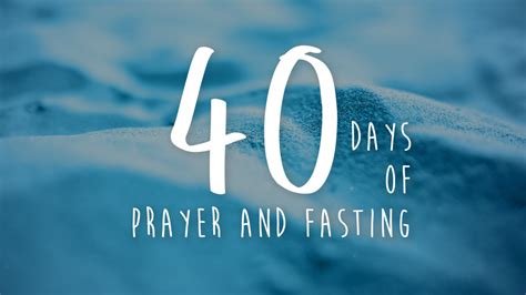 Announcing The Days Of Prayer And Fasting Fastingandprayer Danielfast