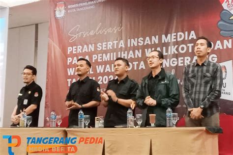 Rangkul Media Kpu Kota Tangerang Sosialisasikan Pilkada 2024