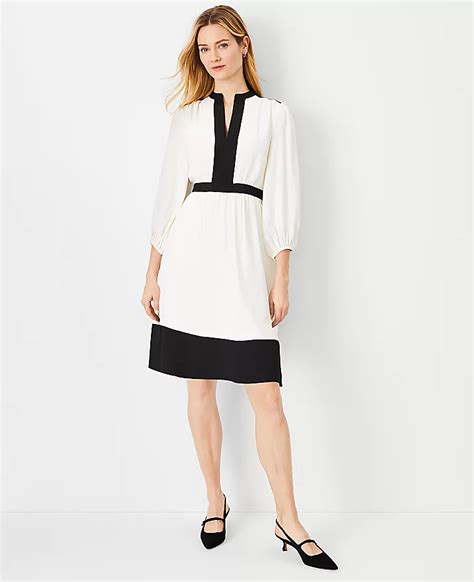 Petite Fit And Flare Dresses Ann Taylor