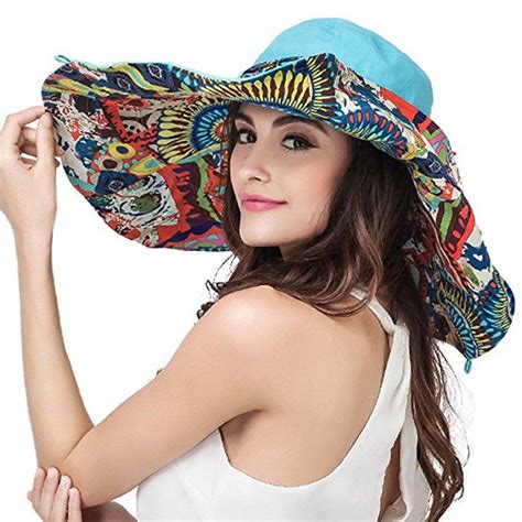 Women S Foldable Floppy Sun Hat With Wide Brim Upf 50