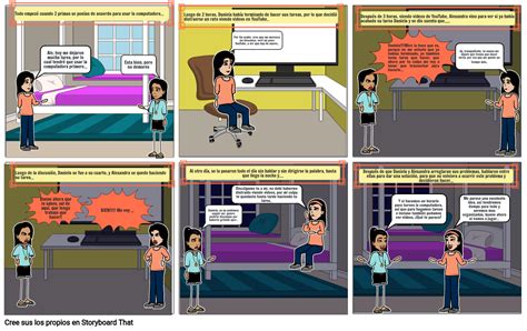 Resolucion De Conflicto Storyboard Par Be088882