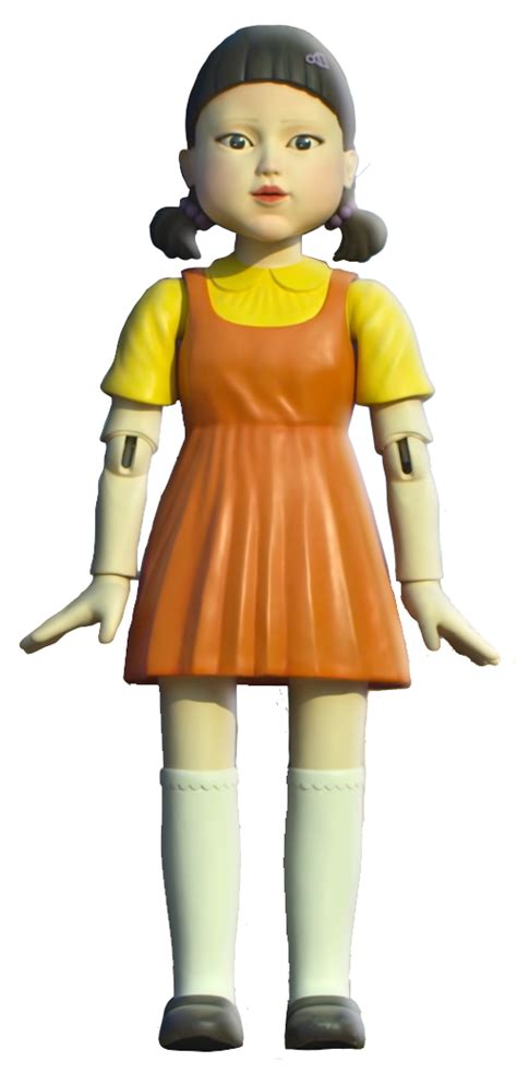squid games girl statue full body  tob  deviantart
