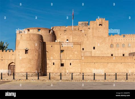 Jabreen Castle Oman Stock Photo Alamy