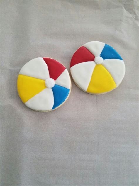 Beach Ball Sugar Cookies Recipe