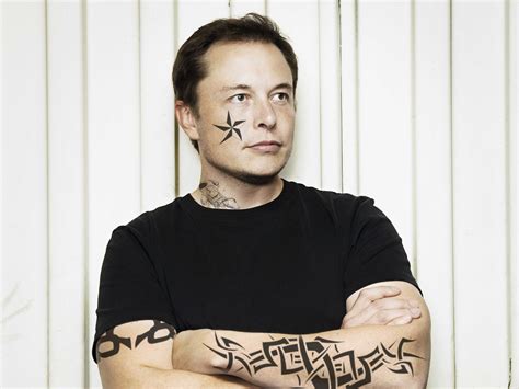 Elon Musk Tattoo – JazzDesignDotCom