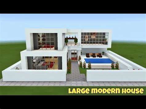 How to build large modern house in lokicraft - YouTube