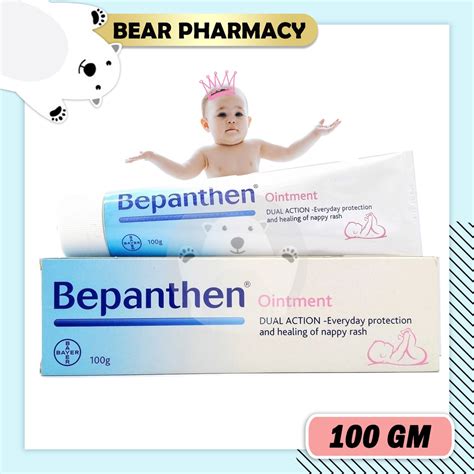 Bepanthen Ointment Dual Action Nappy Rash Gm Rashes Ruam