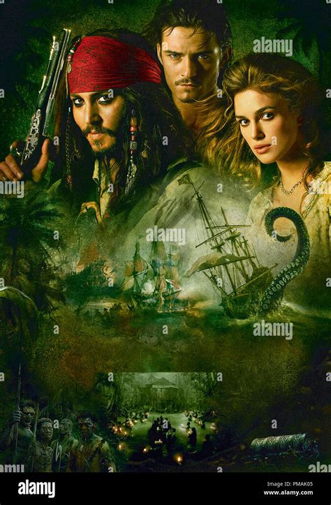 Poster "Pirates of the Caribbean: Dead Man's Chest" (2006) Disney ...