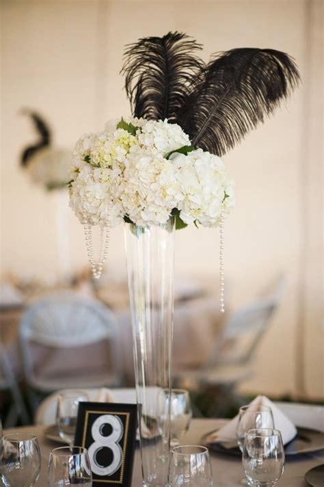 Great Gatsby Wedding Centerpieces