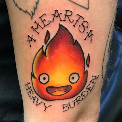 Calcifer Tattoo Ideas