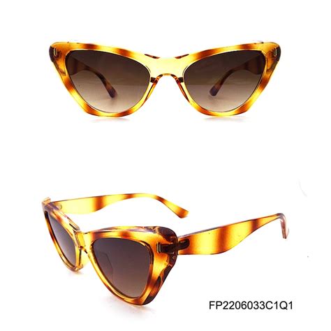 Pc Frame Cat Eye Sunglasses Supplier Wenzhou Focus Eyewear