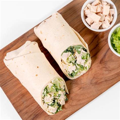 Members Selection Wrap De Pollo Con Salsa C Sar Unidades Alimentos