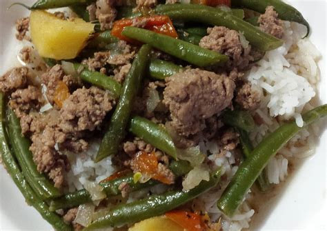 Healthy Filipino Green Bean Stew Recipe By Kellie Ro Cookpad