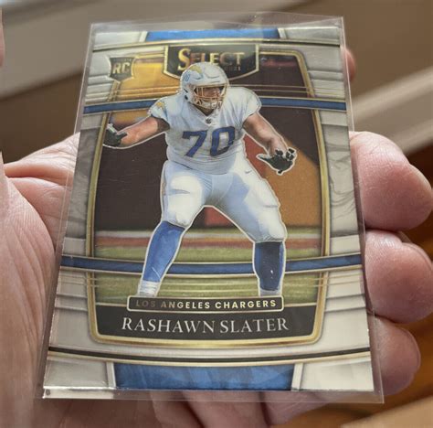 Rashawn Slater Panini Select Concourse Level Rookie Chargers