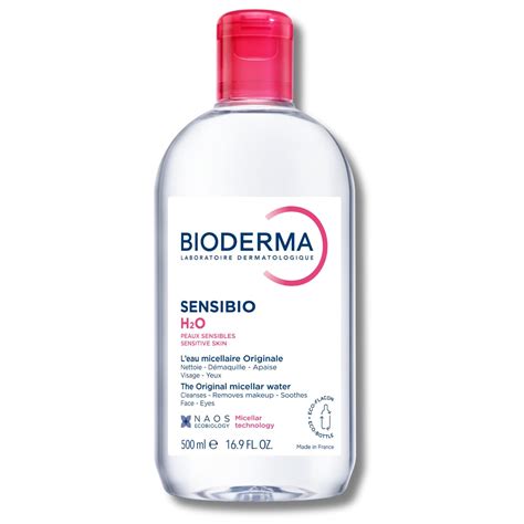 bioderma sensibio ho micellar water makeup remover cleanser