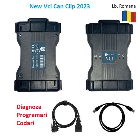 Renault Can Clip New Vci 2023 Diagnoza Si Programari Lbromana