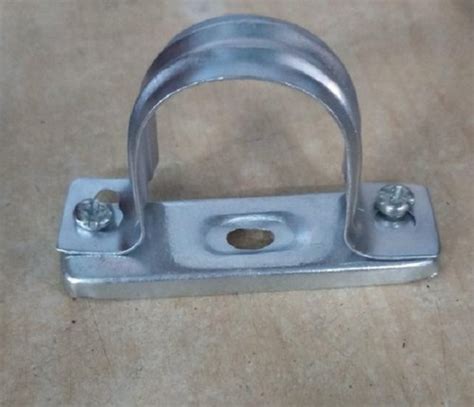 Long Working Life 25 40Mm Size Polished Gi Saddle Clamp For