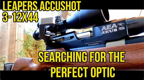 New Utg Accushot X Scope For The Aea Zeus Cal Pcp Airgun Gen