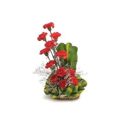 Buy Ferns N Petals Flower Bouquet Ruby Red 500 Gm Online At The Best