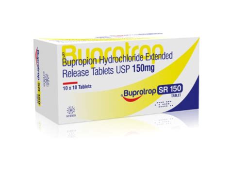 Buprotrop Sr Bupropion Hci Er Mg Buprotr Steris Healthcare