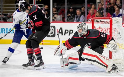 Canes Face Goalie Choice Of Antti Raanta Frederik Andersen Durham