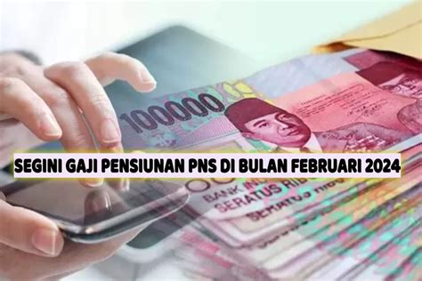 H 5 Pencairan Gaji Pensiunan PNS Taspen Siap Salurkan Gaji Ke Rekening