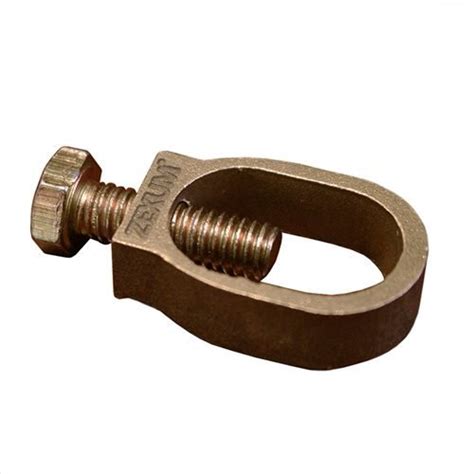 Zinc Plated Highly Tensile Zexum Copper Earth Rod Clamp With Shockproof