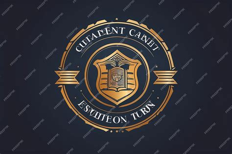 Premium Photo School Crest Logo Template