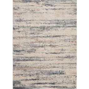 Rustic Textures Beige Grey Area Rug Nourison RUS04