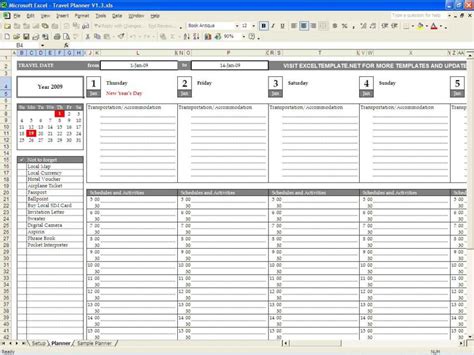 excel template weekly schedule — db-excel.com