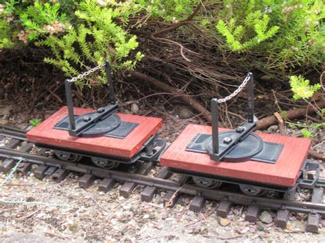 Secondhand Lgb G Scale Pair Of Bolster Wagons Kent Garden Railways